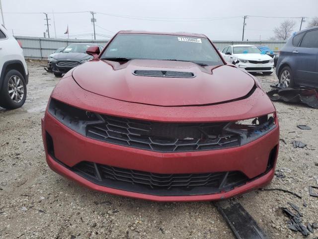 1G1FF1R71M0134299 - 2021 CHEVROLET CAMARO LZ BURGUNDY photo 5