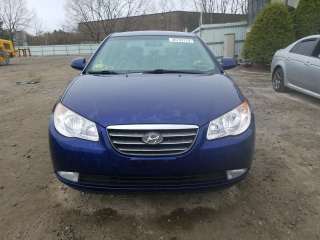 KMHDU46D89U718176 - 2009 HYUNDAI ELANTRA GLS  photo 9