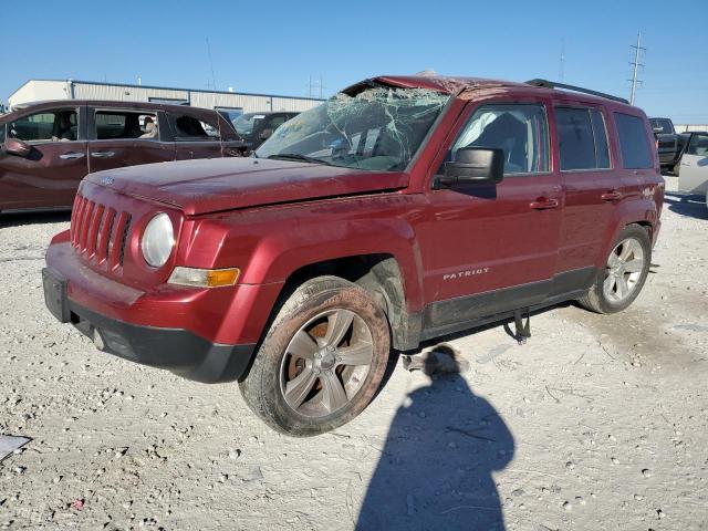 1C4NJRFBXDD121309 - 2013 JEEP PATRIOT LATITUDE MAROON photo 1