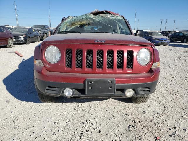 1C4NJRFBXDD121309 - 2013 JEEP PATRIOT LATITUDE MAROON photo 5