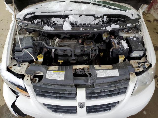 2D4GP44L06R600797 - 2006 DODGE GRAND CARA SXT WHITE photo 12