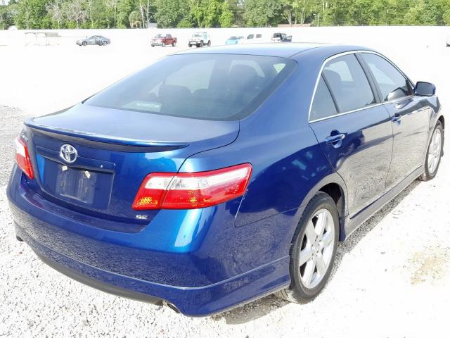 4T1BE46K97U111669 - 2007 TOYOTA CAMRY CE  photo 4