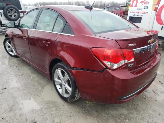 1G1PF5SB1G7156177 - 2016 CHEVROLET CRUZE LIMI LT BURGUNDY photo 2