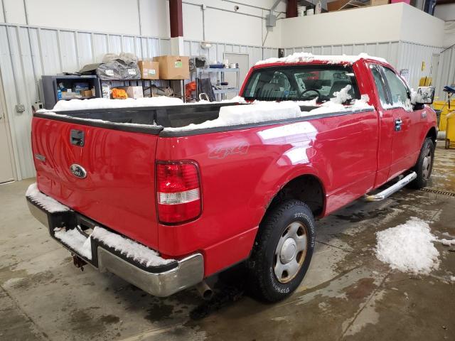 1FTRF14WX6KB44596 - 2006 FORD F150 RED photo 3