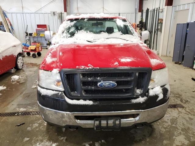 1FTRF14WX6KB44596 - 2006 FORD F150 RED photo 5