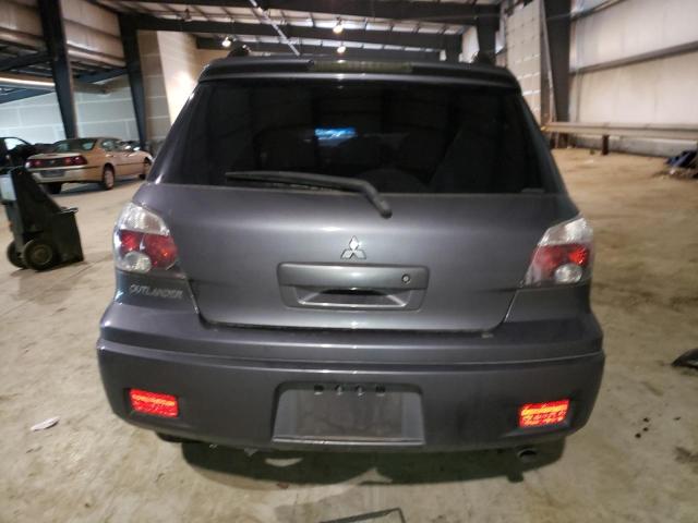 JA4LZ81F55U008884 - 2005 MITSUBISHI OUTLANDER LIMITED GRAY photo 6