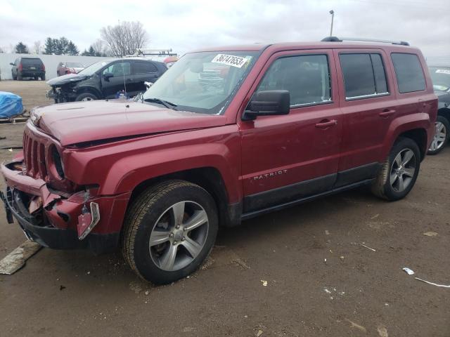 1C4NJPFA8GD526293 - 2016 JEEP PATRIOT LATITUDE BURGUNDY photo 1