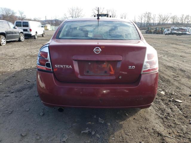 3N1AB61E07L709748 - 2007 NISSAN SENTRA 2.0 RED photo 6