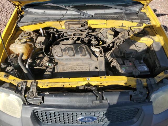 1FMYU021X3KD74889 - 2003 FORD ESCAPE XLS YELLOW photo 11