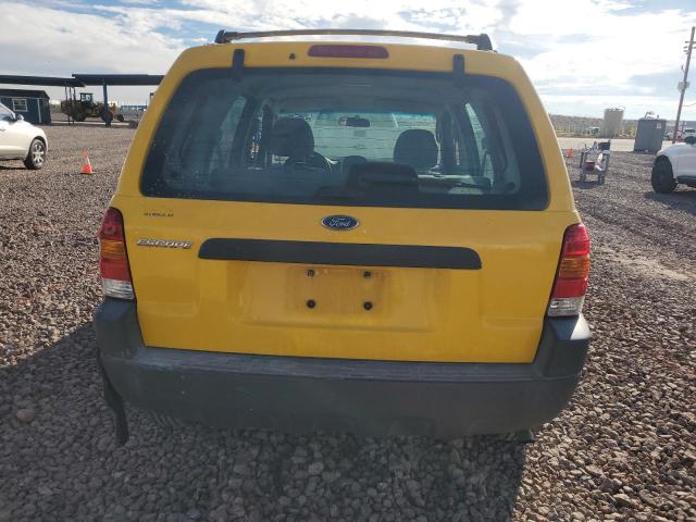 1FMYU021X3KD74889 - 2003 FORD ESCAPE XLS YELLOW photo 6