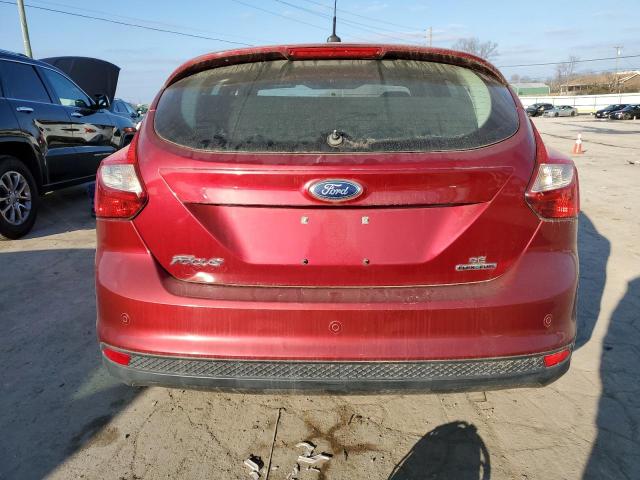 1FADP3K26EL152907 - 2014 FORD FOCUS SE RED photo 6