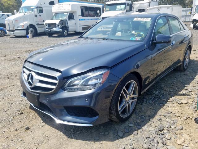 WDDHF9BB1EA945809 - 2014 MERCEDES-BENZ E 550 4MATIC  photo 2