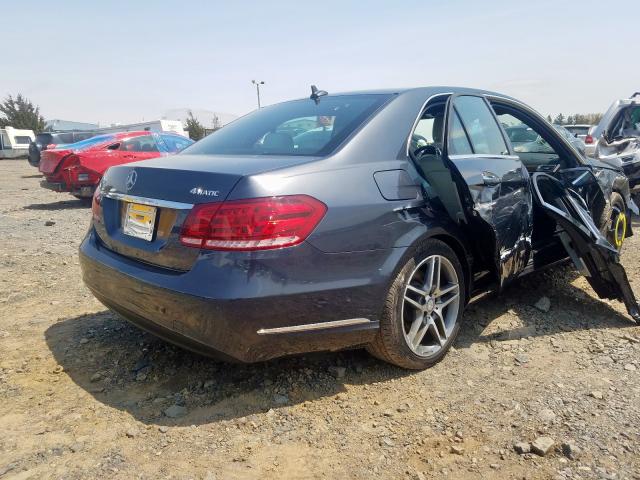 WDDHF9BB1EA945809 - 2014 MERCEDES-BENZ E 550 4MATIC  photo 4