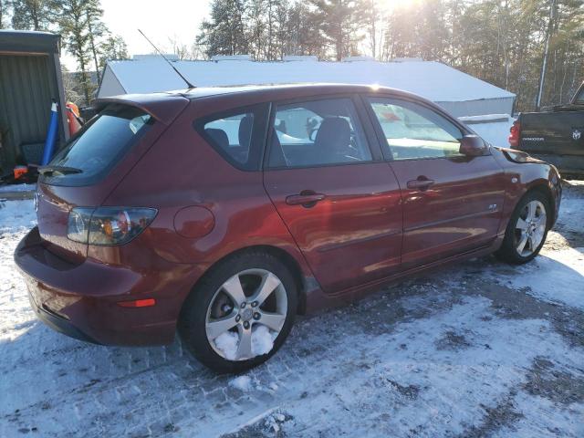 JM1BK144061524662 - 2006 MAZDA 3 HATCHBACK BURGUNDY photo 3