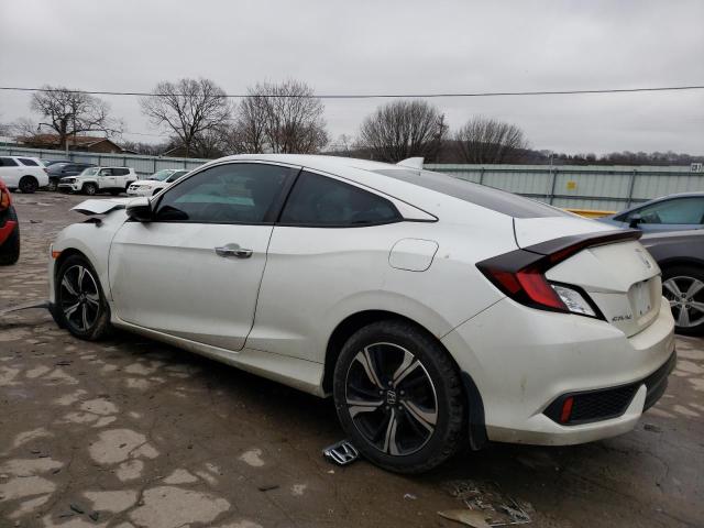 2HGFC3B99HH359385 - 2017 HONDA CIVIC TOURING WHITE photo 2