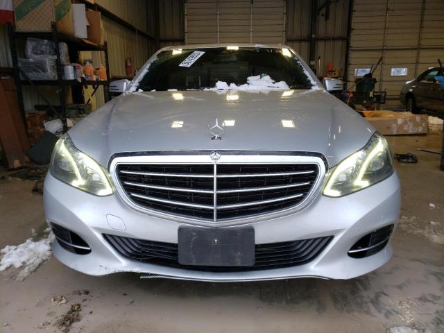 WDDHF8JB1EA783966 - 2014 MERCEDES-BENZ E 350 4MATIC SILVER photo 5