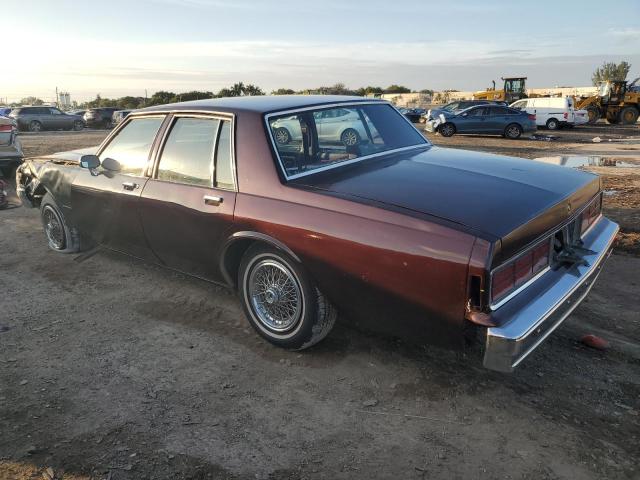 1G1BL51Z6HX148255 - 1987 CHEVROLET CAPRICE BROWN photo 2