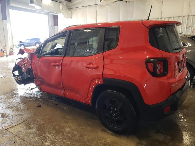 ZACNJBAB0LPL40243 - 2020 JEEP RENEGADE SPORT RED photo 2