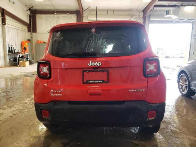 ZACNJBAB0LPL40243 - 2020 JEEP RENEGADE SPORT RED photo 6