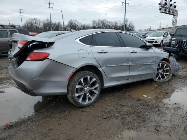 1C3CCCEG2FN643140 - 2015 CHRYSLER 200 C SILVER photo 3