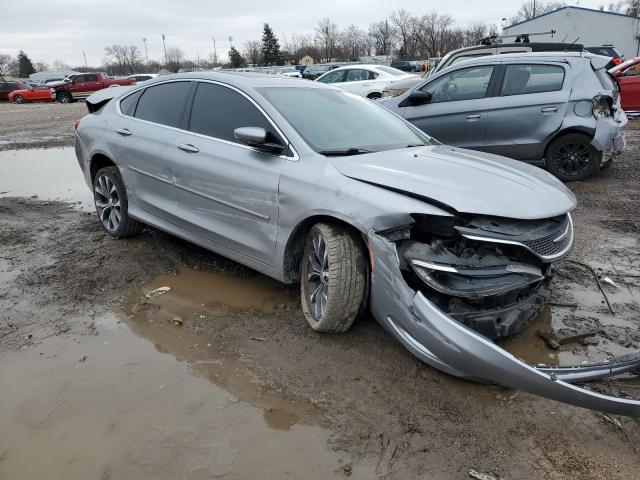 1C3CCCEG2FN643140 - 2015 CHRYSLER 200 C SILVER photo 4