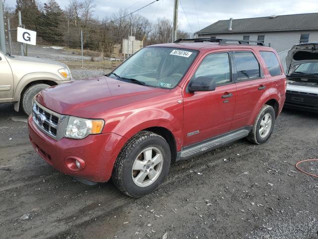 1FMCU93148KB27887 - 2008 FORD ESCAPE XLT RED photo 1