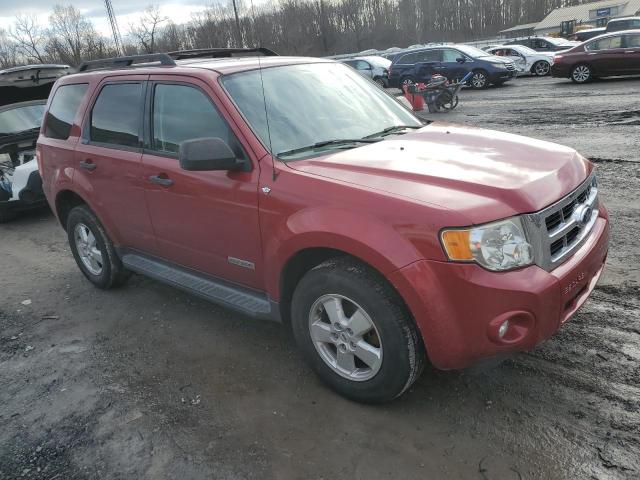 1FMCU93148KB27887 - 2008 FORD ESCAPE XLT RED photo 4