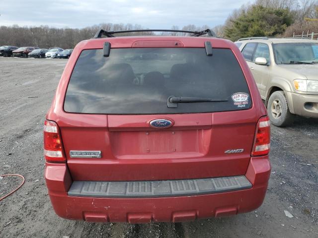 1FMCU93148KB27887 - 2008 FORD ESCAPE XLT RED photo 6