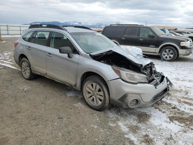 4S4BSAAC8J3372392 - 2018 SUBARU OUTBACK 2.5I SILVER photo 4