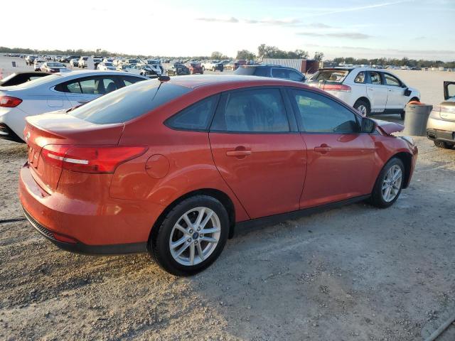 1FADP3F2XJL273296 - 2018 FORD FOCUS SE RED photo 3