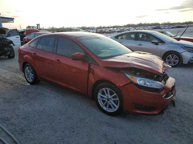1FADP3F2XJL273296 - 2018 FORD FOCUS SE RED photo 4