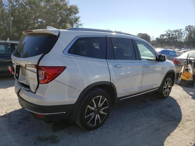 5FNYF6H05KB077332 - 2019 HONDA PILOT ELITE WHITE photo 3