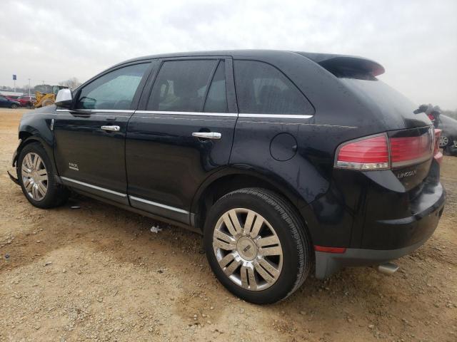 2LMDU68CX8BJ18607 - 2008 LINCOLN MKX BLACK photo 2