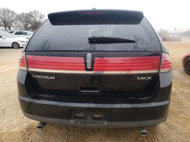 2LMDU68CX8BJ18607 - 2008 LINCOLN MKX BLACK photo 6