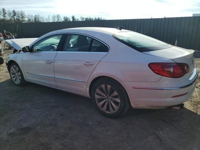 WVWMP7ANXCE504000 - 2012 VOLKSWAGEN CC SPORT WHITE photo 2