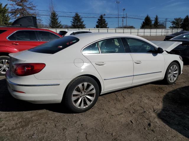 WVWMP7ANXCE504000 - 2012 VOLKSWAGEN CC SPORT WHITE photo 3