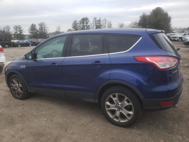 1FMCU9HX0DUA04311 - 2013 FORD ESCAPE SEL BLUE photo 2