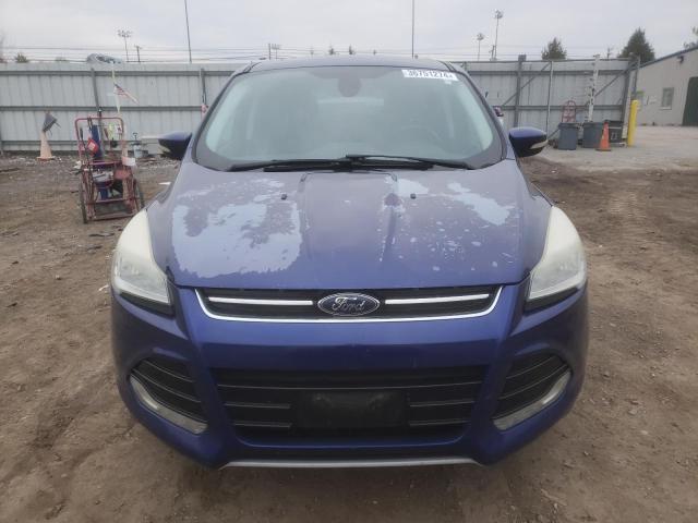 1FMCU9HX0DUA04311 - 2013 FORD ESCAPE SEL BLUE photo 5