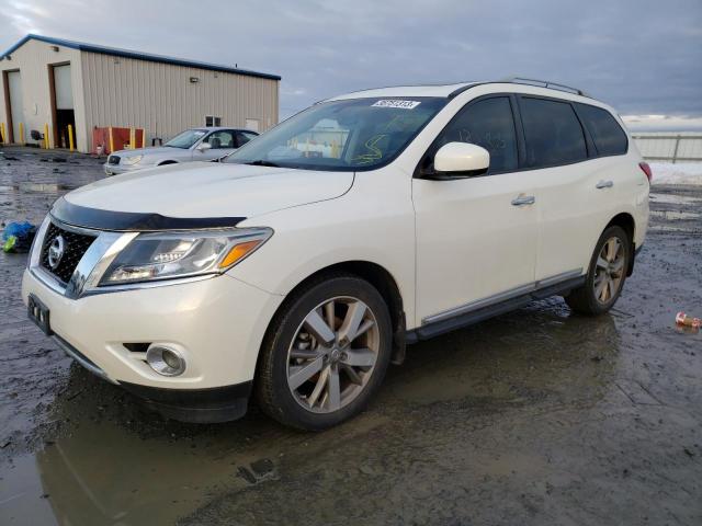 5N1AR2MMXFC646300 - 2015 NISSAN PATHFINDER S 白色 照片 1
