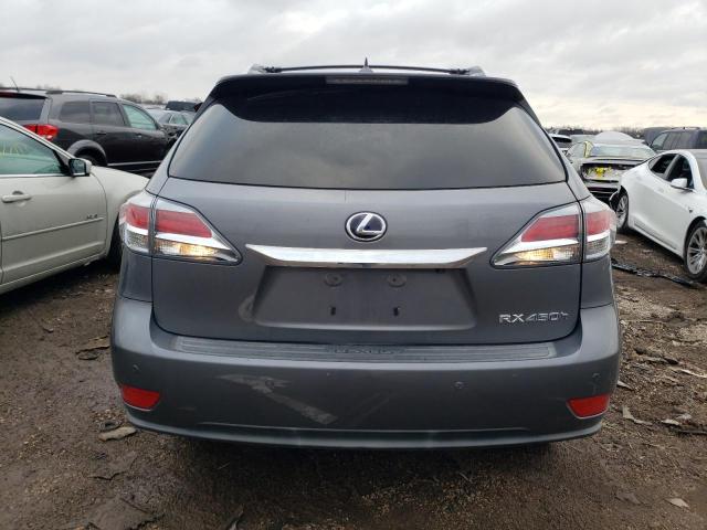 JTJBC1BA2D2439462 - 2013 LEXUS RX 450 GRAY photo 6