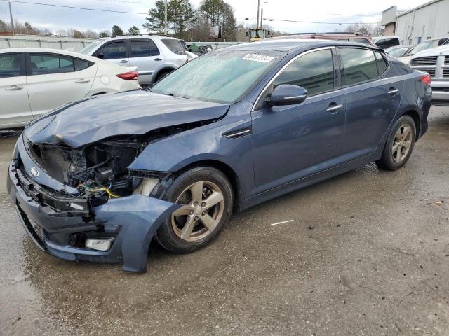 5XXGM4A73FG435897 - 2015 KIA OPTIMA LX BLUE photo 1