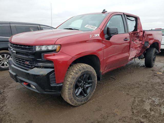 3GCPYFEDXMG343115 - 2021 CHEVROLET SILVERADO K1500 LT TRAIL BOSS RED photo 1