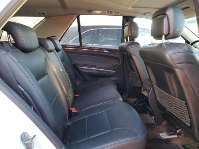 4JGBB8GB1BA671498 - 2011 MERCEDES-BENZ ML 350 4MATIC WHITE photo 10