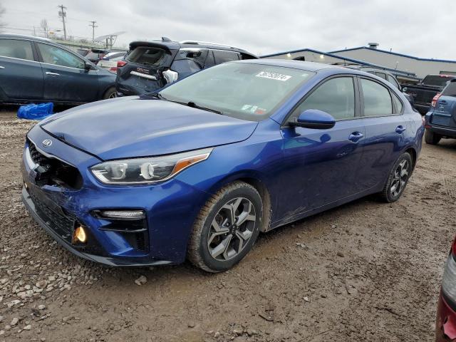 3KPF24AD1KE134717 - 2019 KIA FORTE FE BLUE photo 1