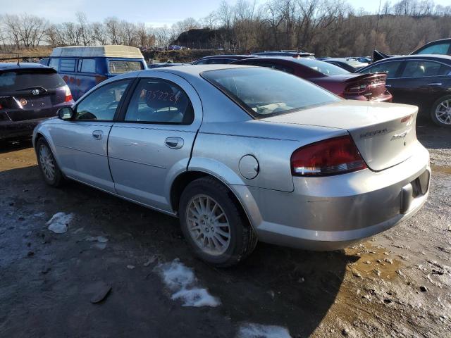 1C3EL46X16N251084 - 2006 CHRYSLER SEBRING SILVER photo 2