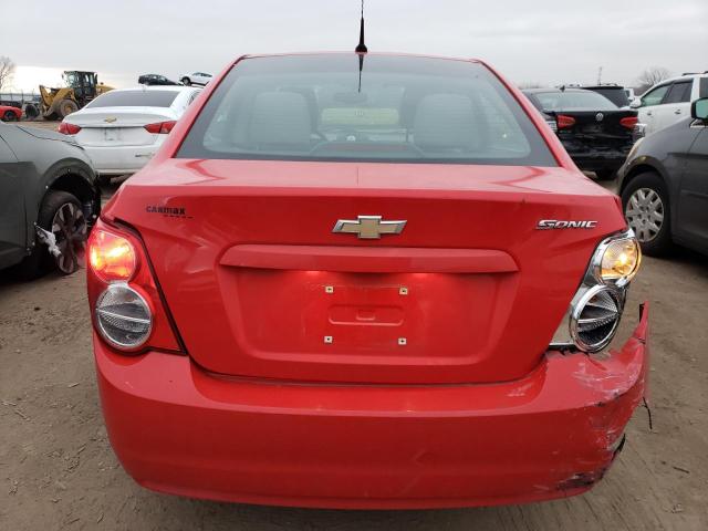 1G1JA5SH6E4171930 - 2014 CHEVROLET SONIC LS 红色 照片 6