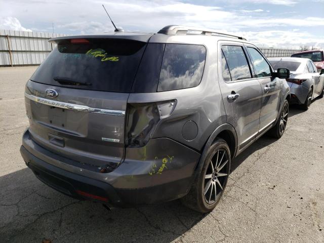 1FMHK7F98CGA73345 - 2012 FORD EXPLORER LIMITED GRAY photo 3