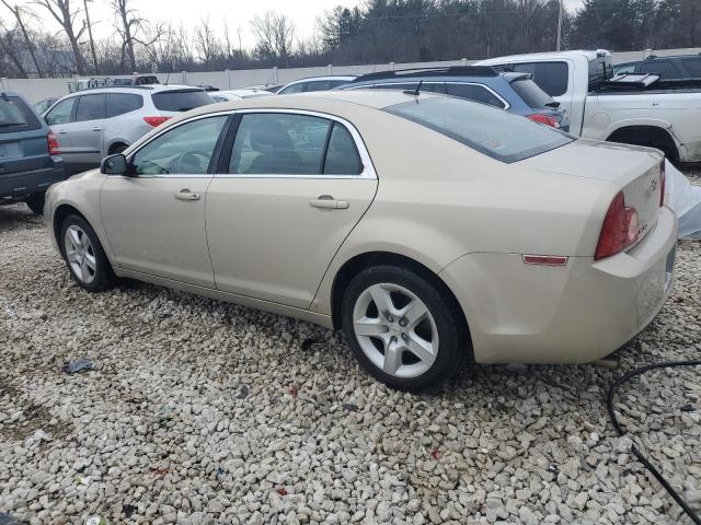 1G1ZB5EB6AF100717 - 2010 CHEVROLET MALIBU LS TAN photo 2