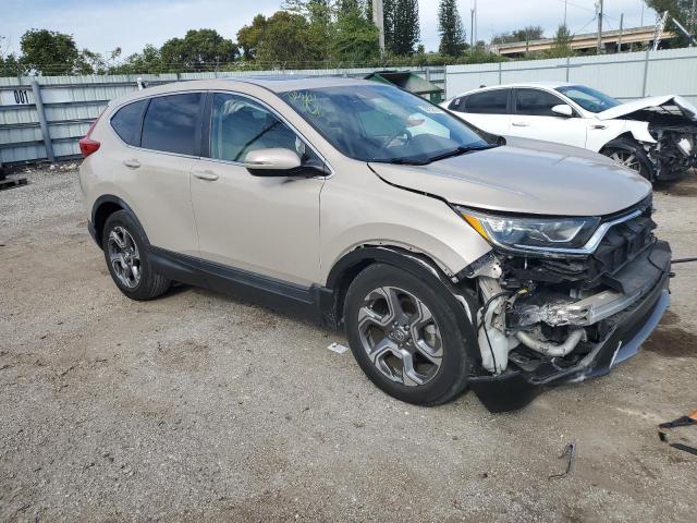 5J6RW1H56JL001093 - 2018 HONDA CR-V EX TAN photo 4