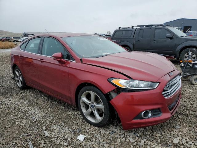 3FA6P0HD0GR361418 - 2016 FORD FUSION SE RED photo 4